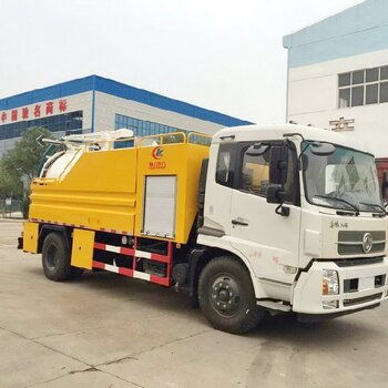東風(fēng)清洗吸污吸糞車,12方高壓清洗吸污車供應(yīng)商